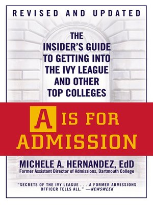 A Is for Admission - ebook